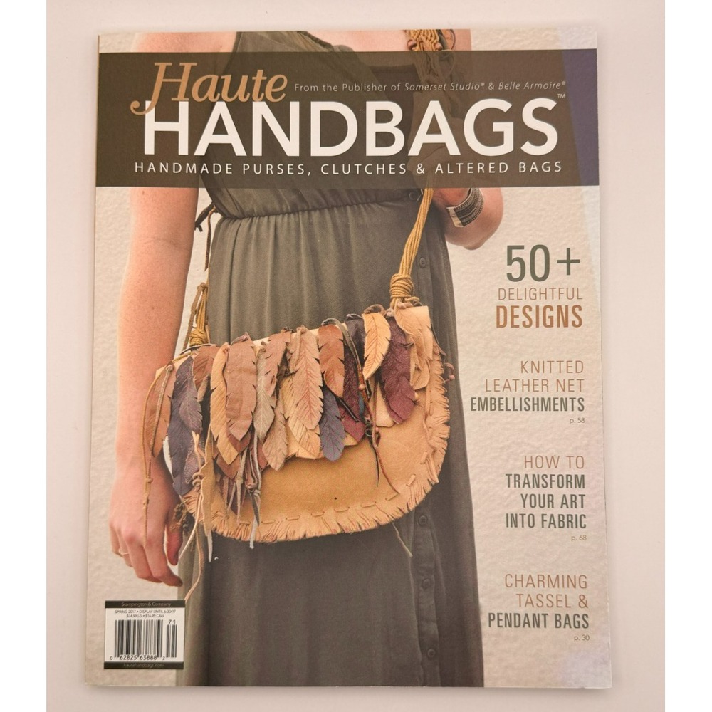 Haute Handbags Spring 2017 Stampington Magazine Purse Clutch Bag Designs